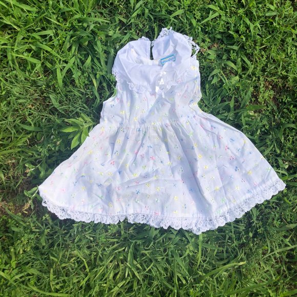Linen & Lace Dress - Picture 1 of 1